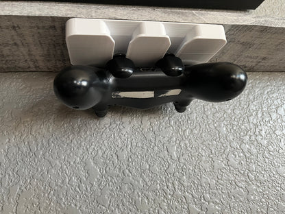 Under desk mounted ps4 and ps5 controller holder